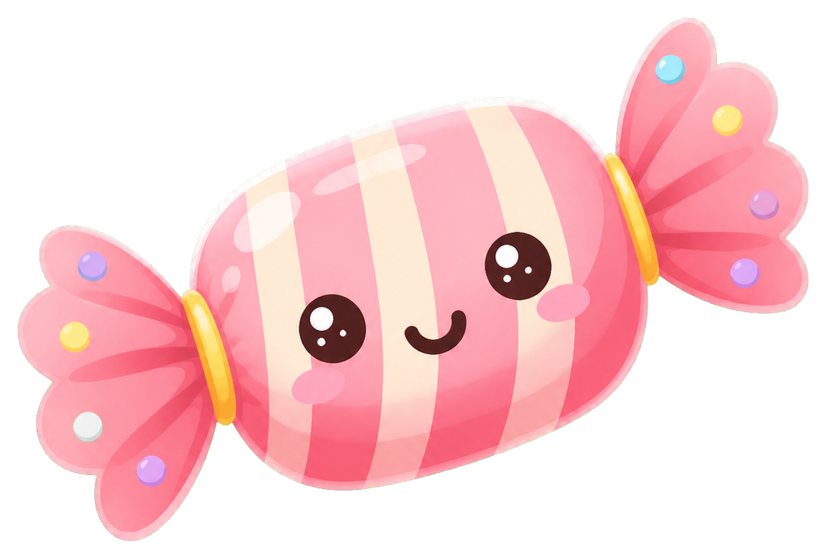Preview for Wrapped Candy Sticker For Party Designs