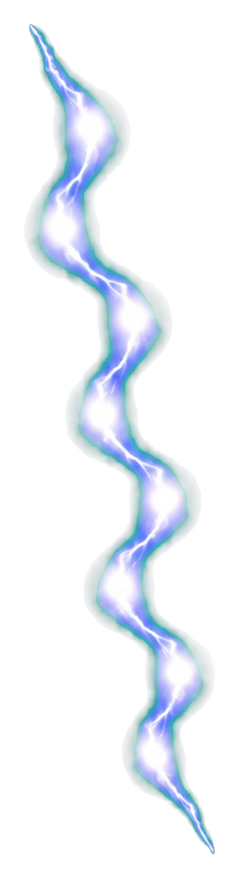 Preview for Realistic Beaded Lightning Sticker