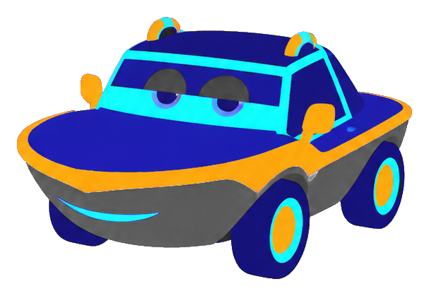 Preview for Cool Amphibious Runabout Car Sticker