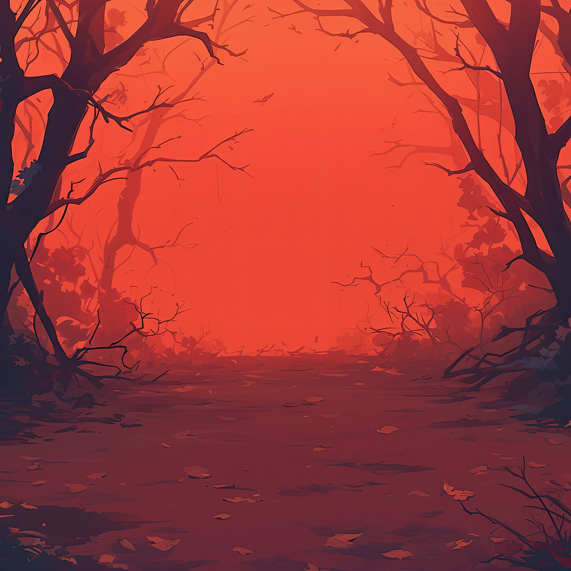 Preview for Eerie-forest-landscape-simple-backdrop-background-88c22