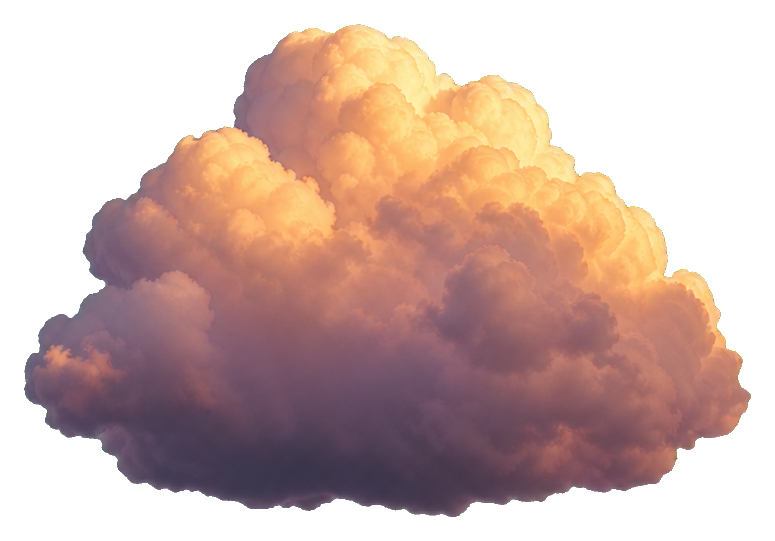 Preview for Golden Hour Cumulus Cloud Sticker