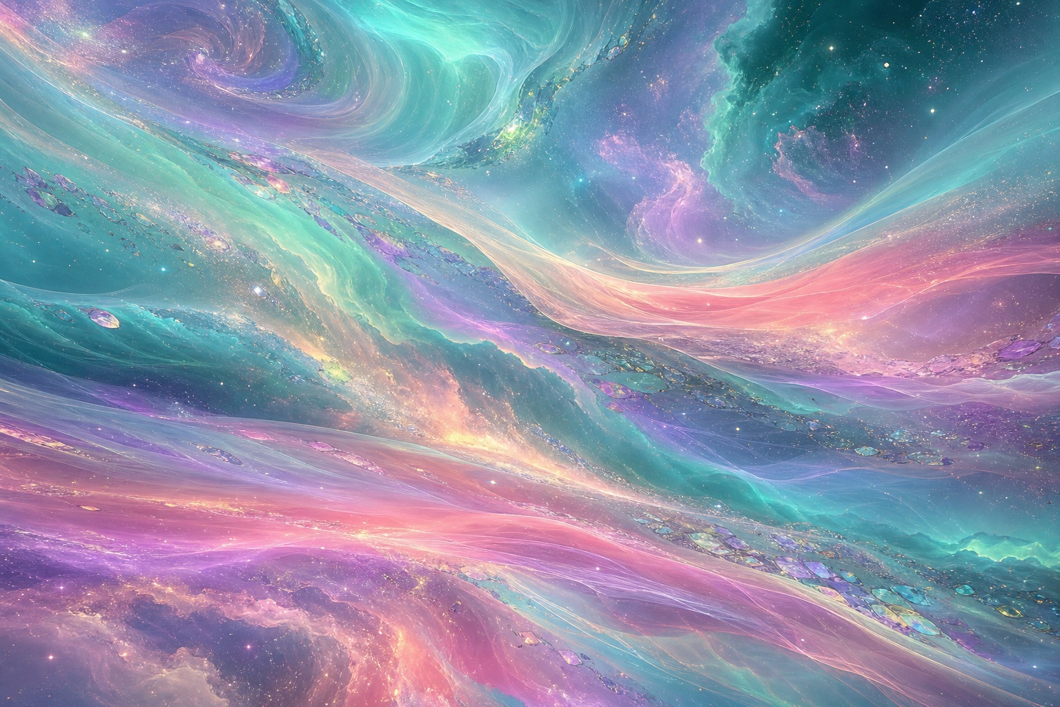 Preview for Prismatic Starlight Flow Cosmic Background