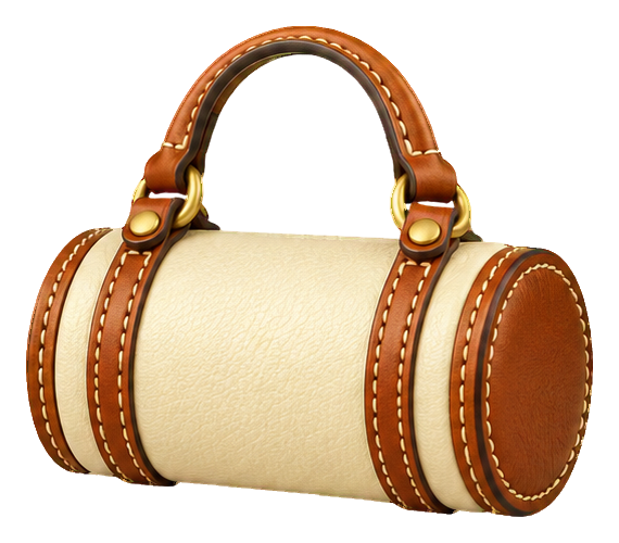 Preview for Stitched Leather Bags Barrel Purse