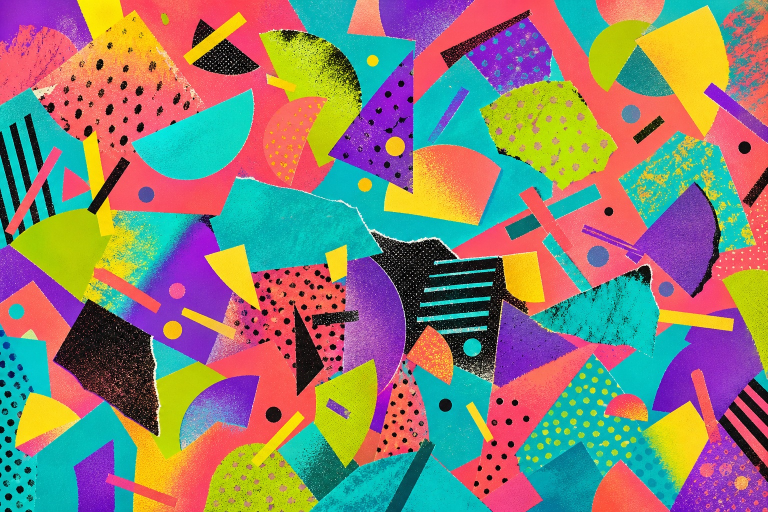 Preview for Tropical Neon Retro Background