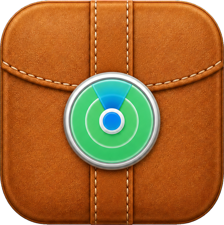 Preview for Caramel Leather App Icon Sticker
