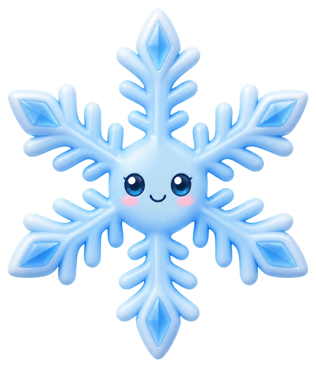 Preview for Snowflake Sticker Graphic