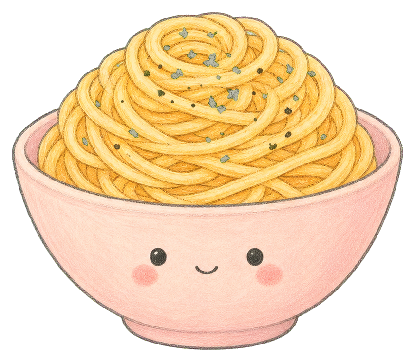 Preview for Spaghetti Nest In A Plain Bowl Sticker