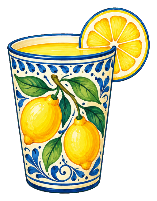 Preview for Painted Lemonade Glass