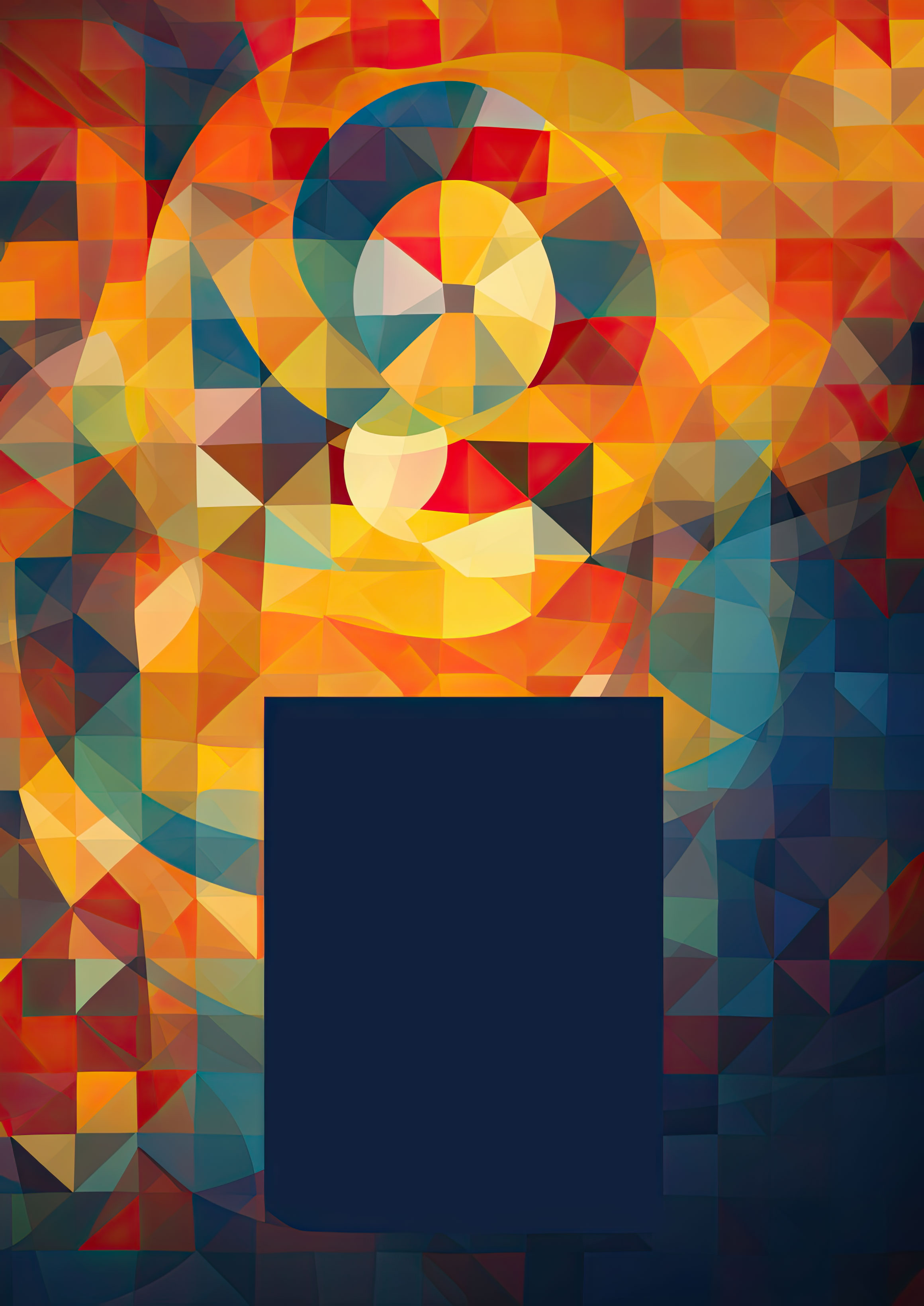 Preview for Geometric-pattern-design-new-year-background-aaec5