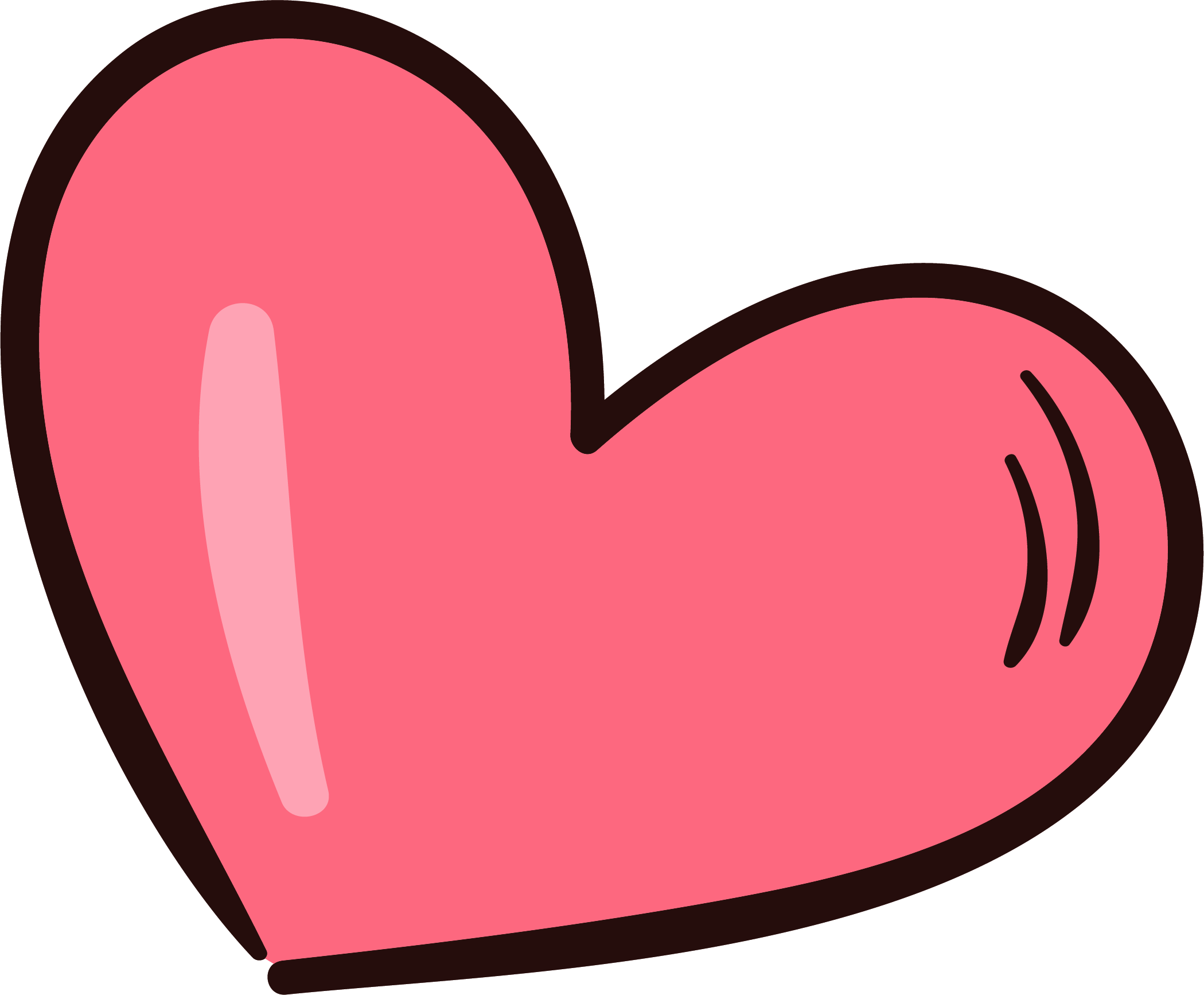 Preview for Pink-heart-icon-design-classic-hearts-sticker-916f2