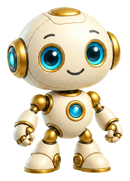 Preview for 3d Playful Robots Round Robot