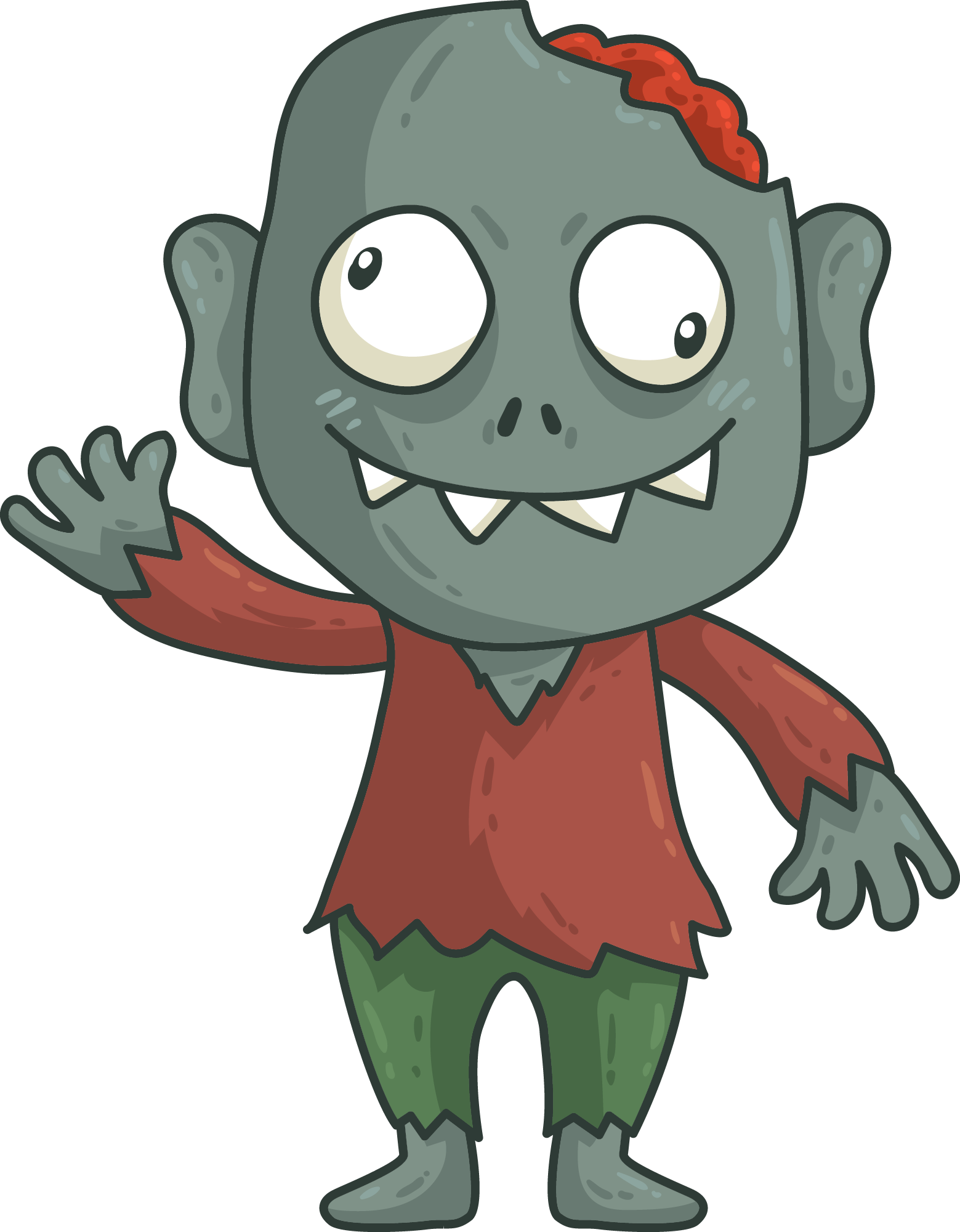 Preview for Friendly-cartoon-zombie-character-sticker-dd521