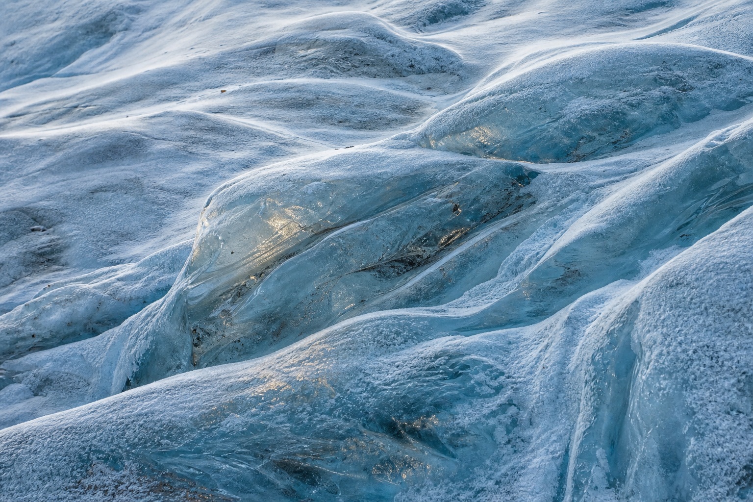 Preview for Glacier Crevasse Texture Stock Background