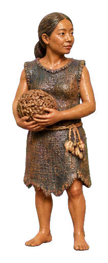 Preview for Jomon-era Fisher Ceramic Figure Sticker
