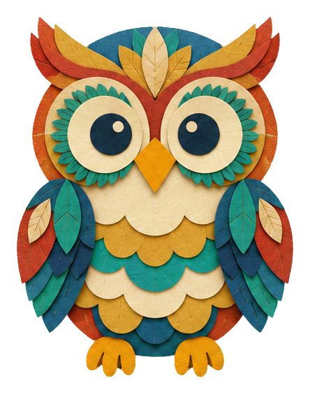 Preview for Papercut Woodland Birds Owl