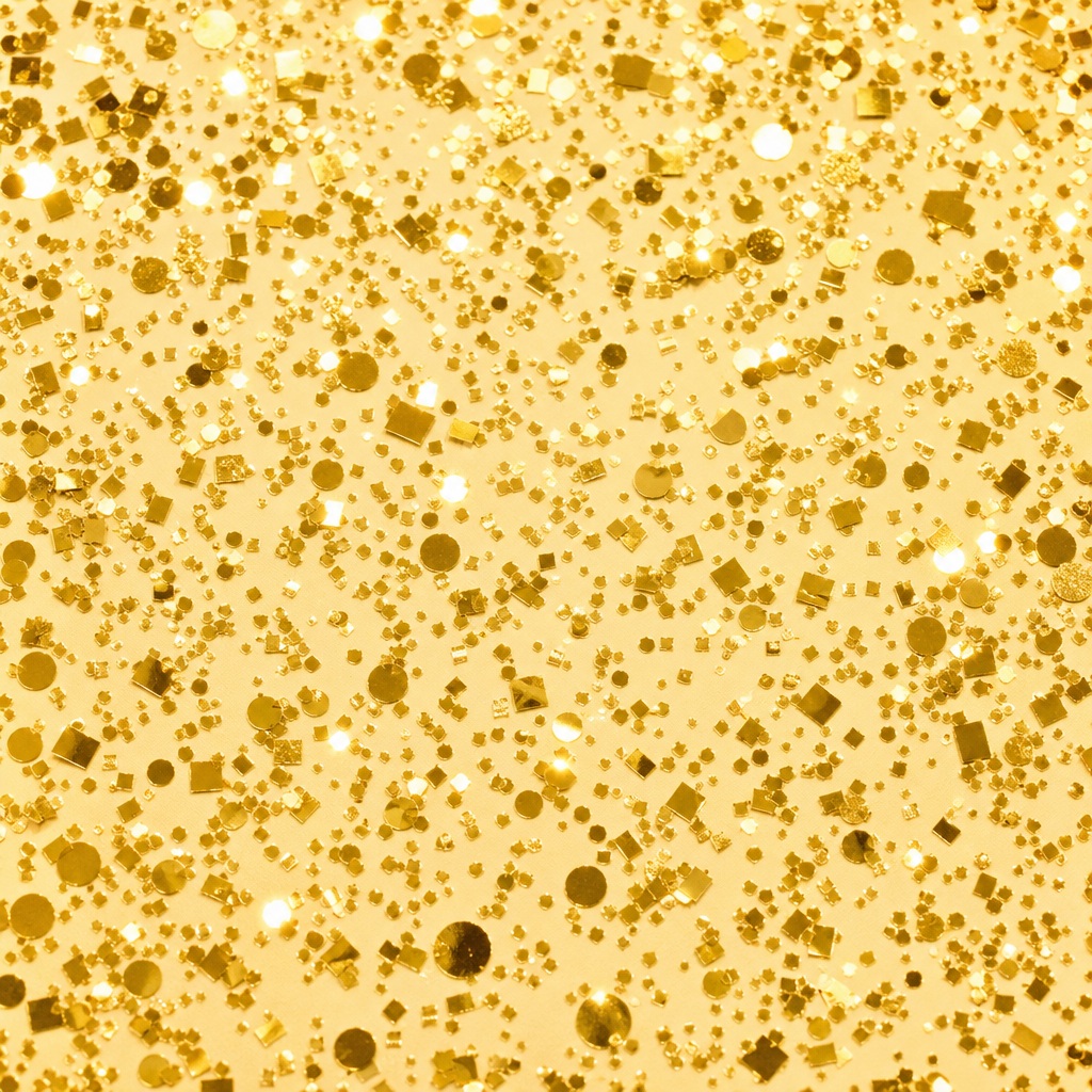 Preview for Gold Confetti Birthday Background