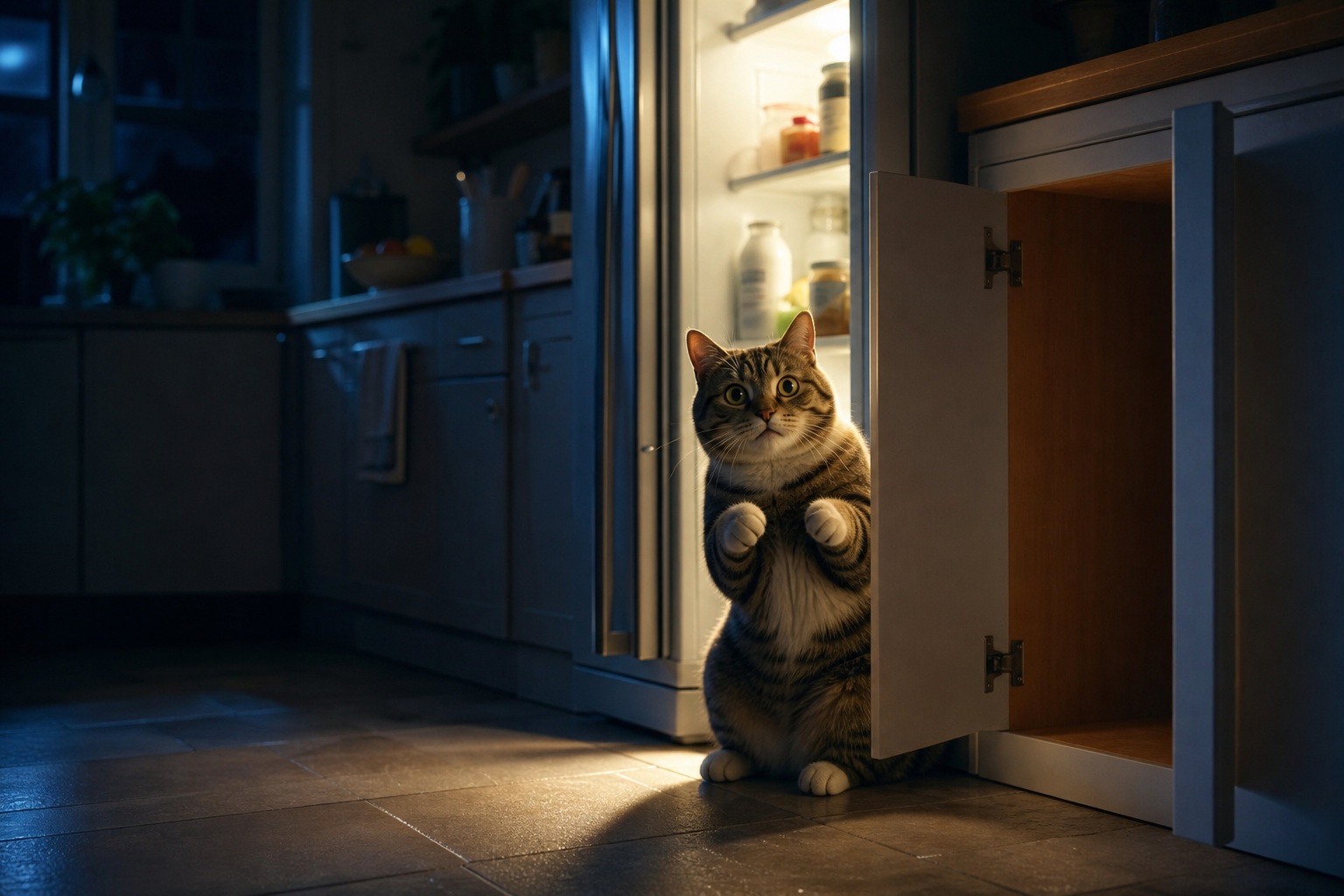 Preview for Funny Cat Cabinet Background