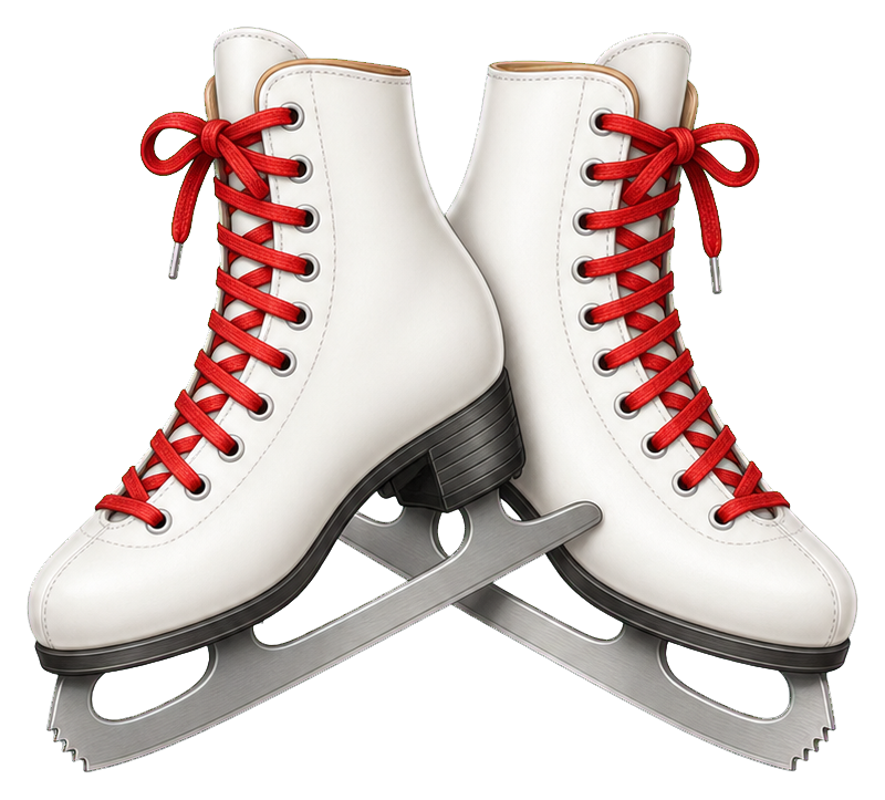 Preview for Ice Skate Pair Sticker