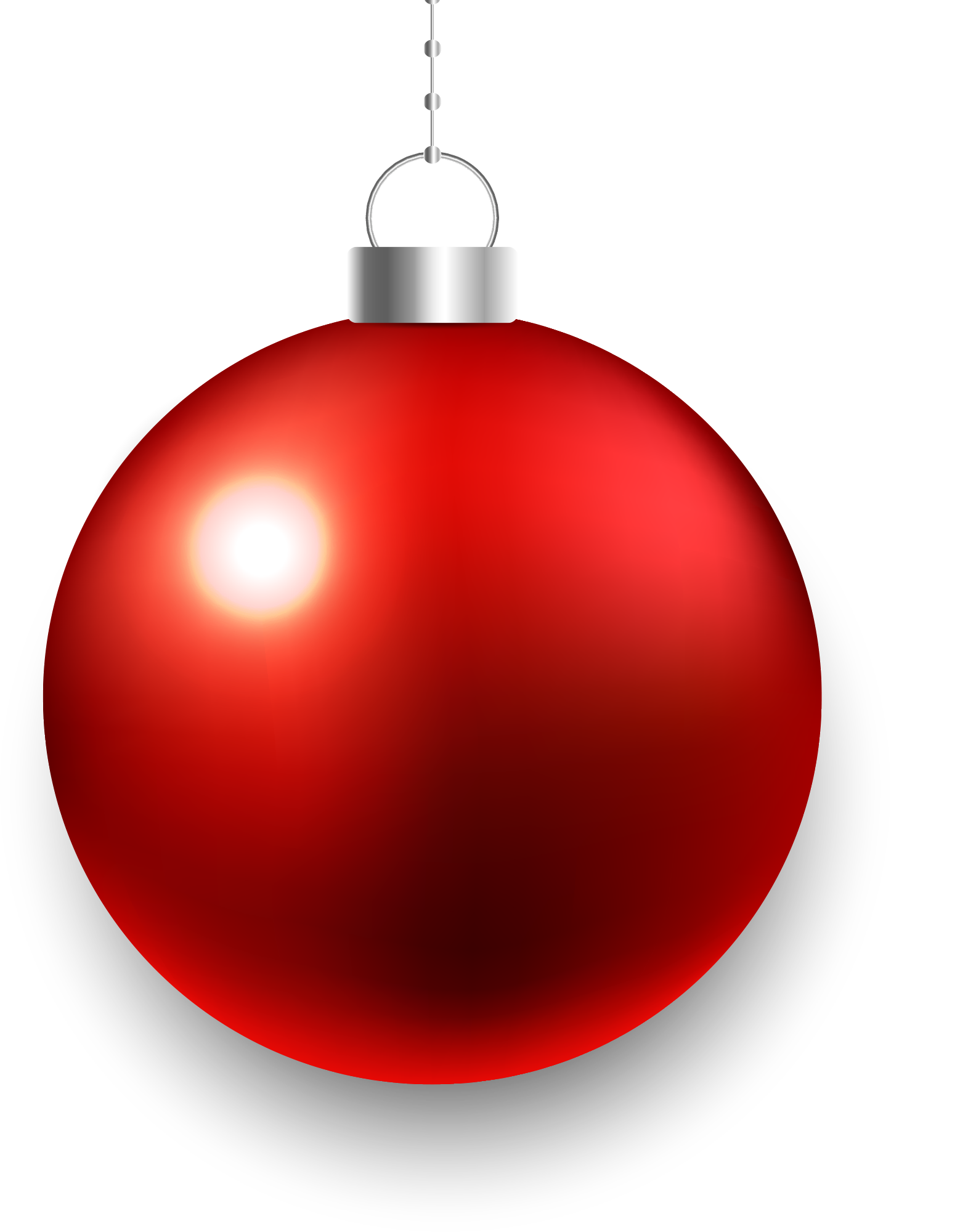 Preview for Red-christmas-ornament-christmas-design-sticker-1d790