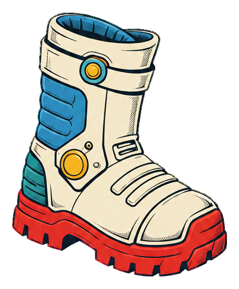 Preview for Comic Space Gadgets Space Boot