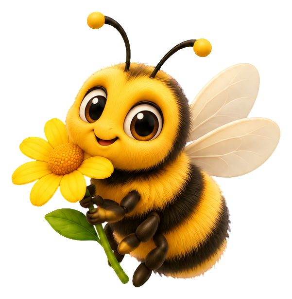 Preview for 3d Garden Animals Daisy Bumblebee