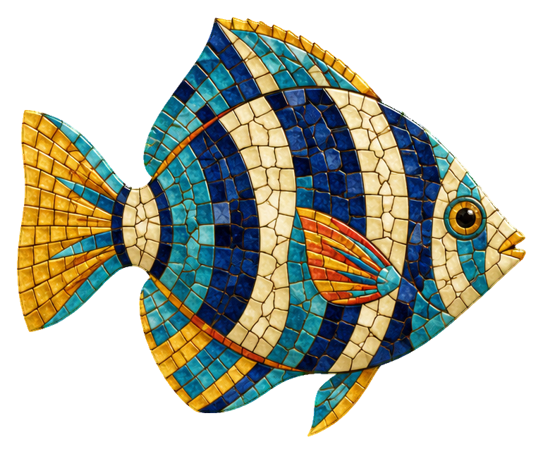 Preview for Mosaic Tropical Fish Bannerfish