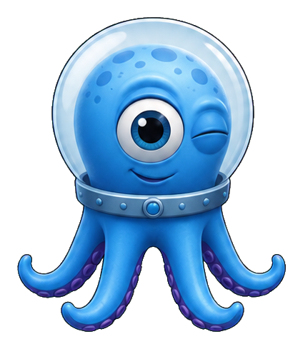 Preview for Bubble Helmet Tentacle Alien Sticker