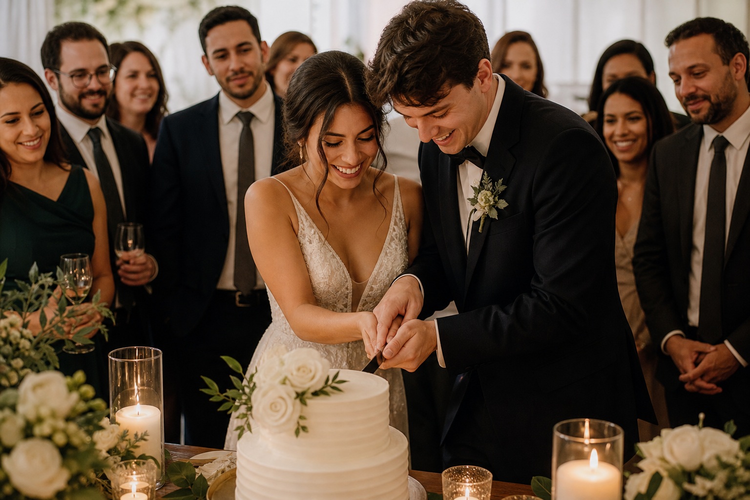 Preview for Wedding Cake Cutting Reception Background