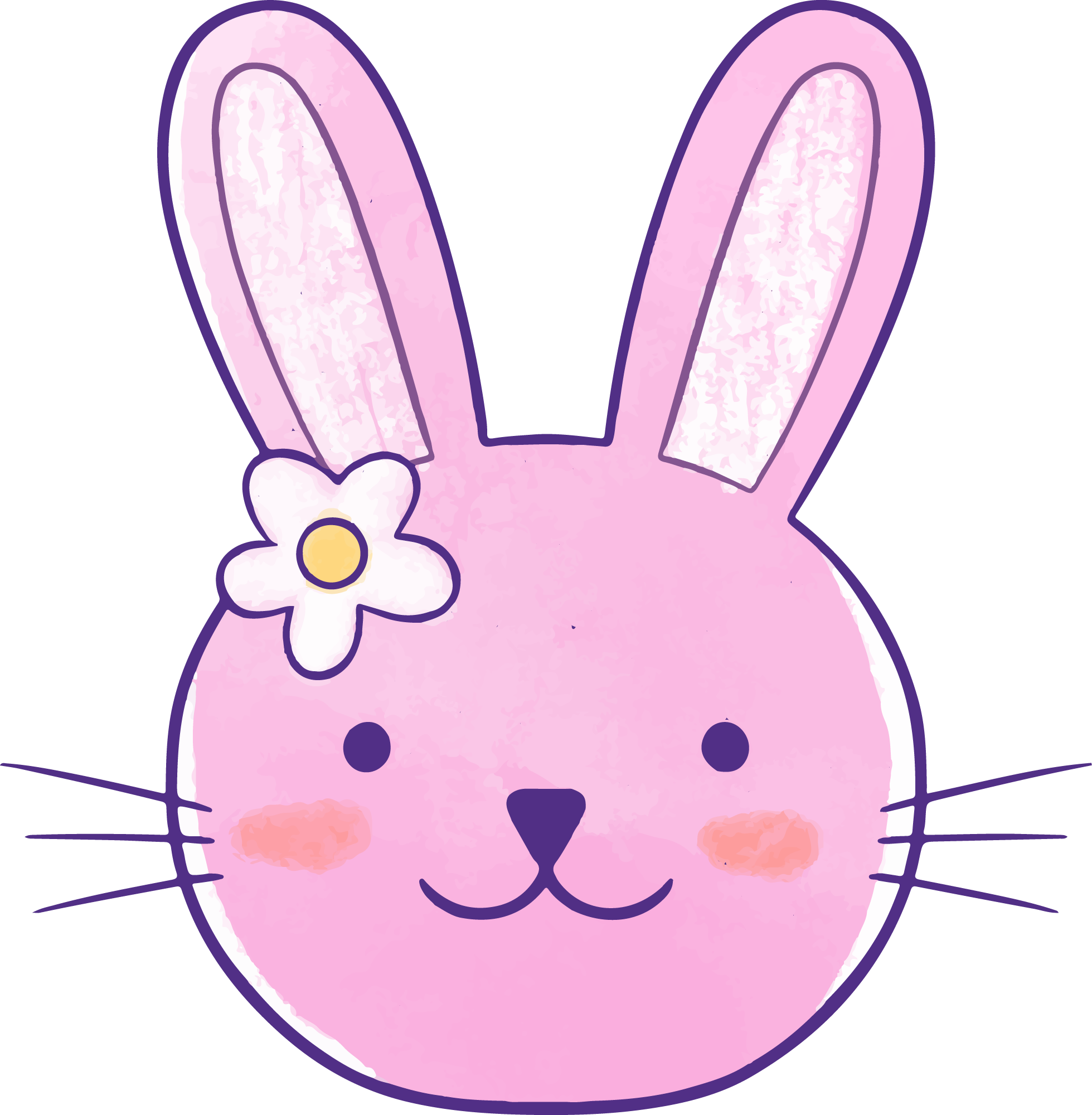 Preview for Cartoon-bunny-illustration-easter-sticker-3ac08