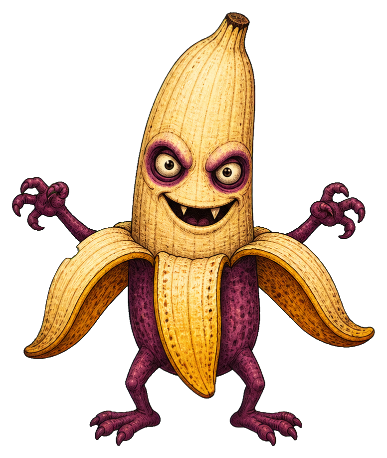Preview for Banana Peel Bogle Sticker