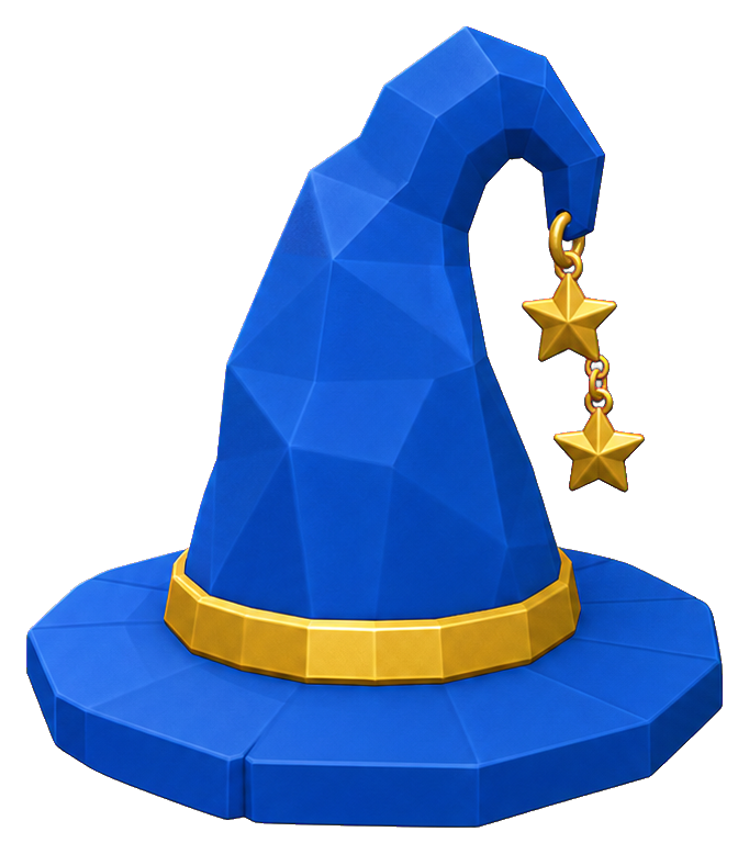 Preview for Wizard Hat Sticker