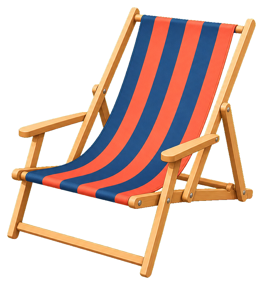 Preview for Beach Chair Sticker Graphic