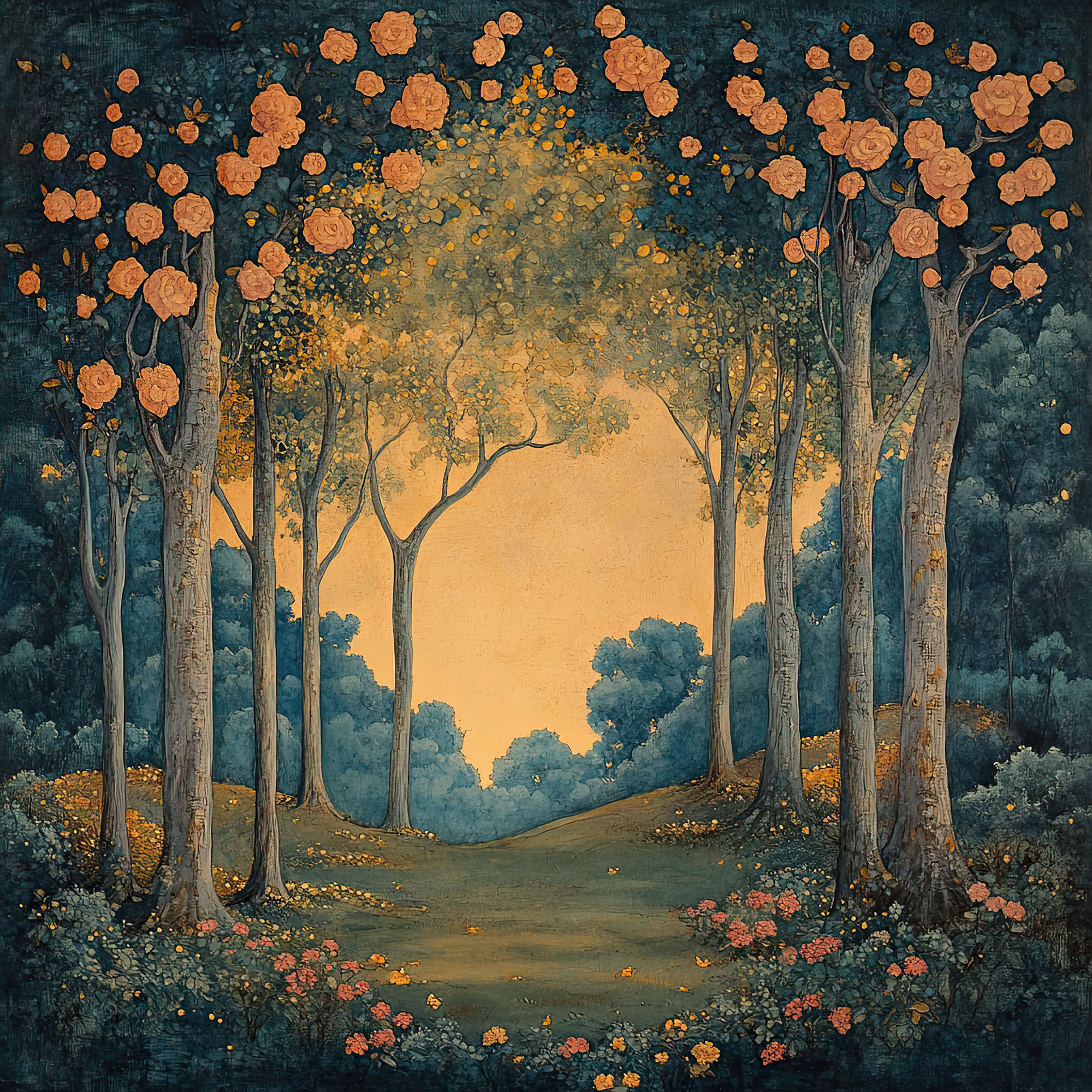 Preview for Serene-forest-pathway-nature-backdrop-background-ccbb0