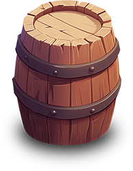 Preview for Wooden-barrel-illustration-islandobjects-sticker-14131