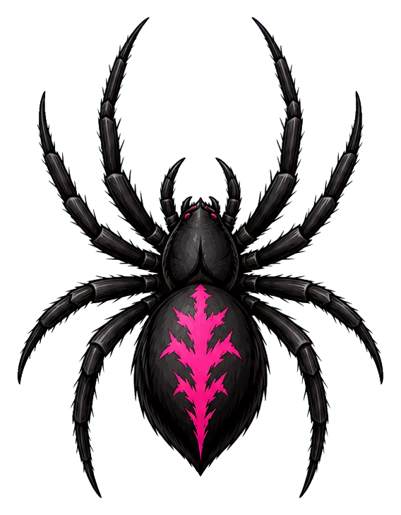 Preview for Black Spider Sticker Graphic