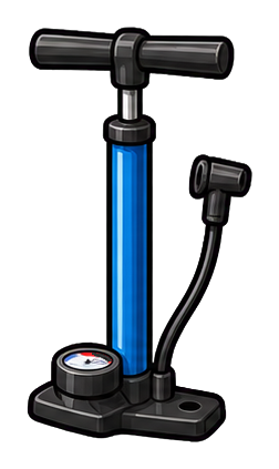 Preview for Bike Pump Sticker Graphic