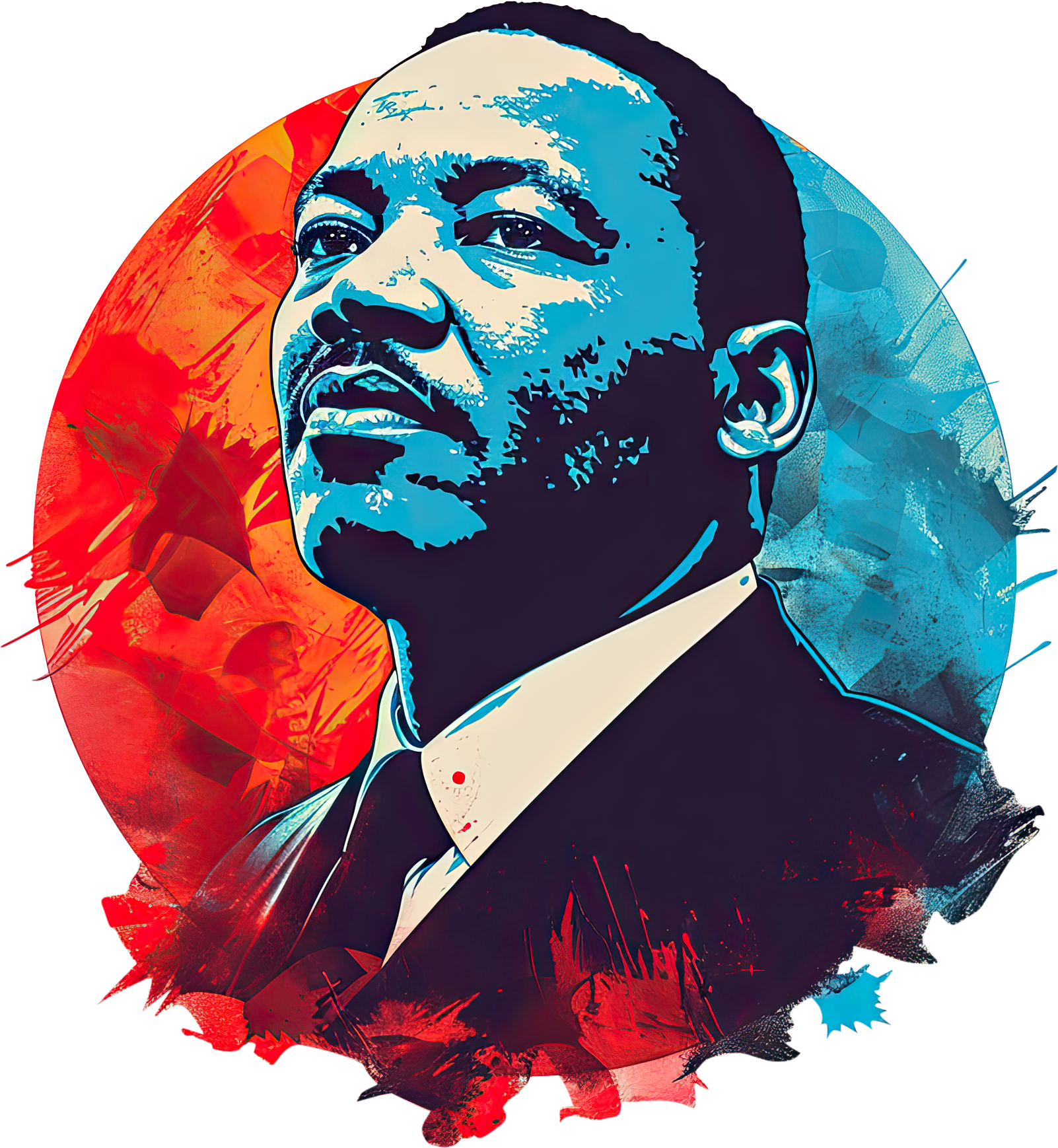 Preview for Martin-luther-king-jr-portrait-mlk-sticker-17a81