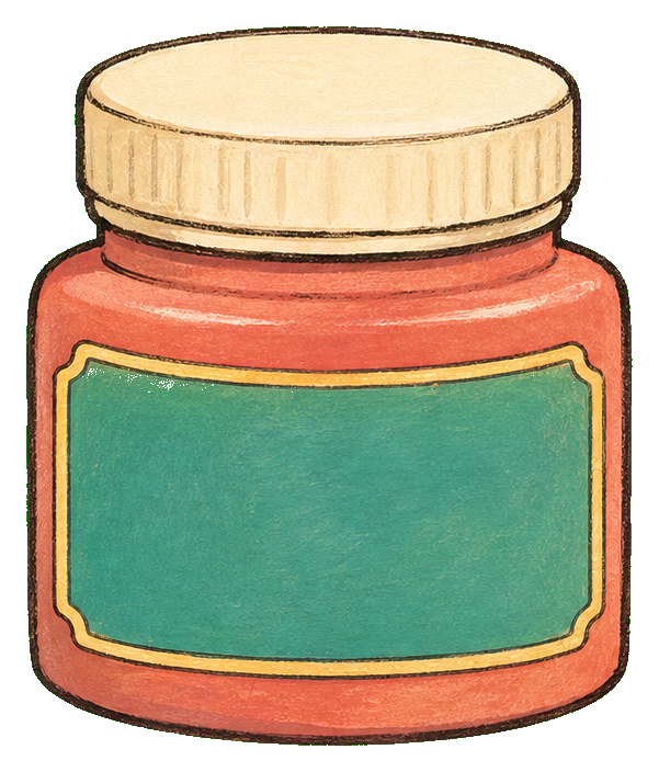 Preview for Gouache Jar Sticker