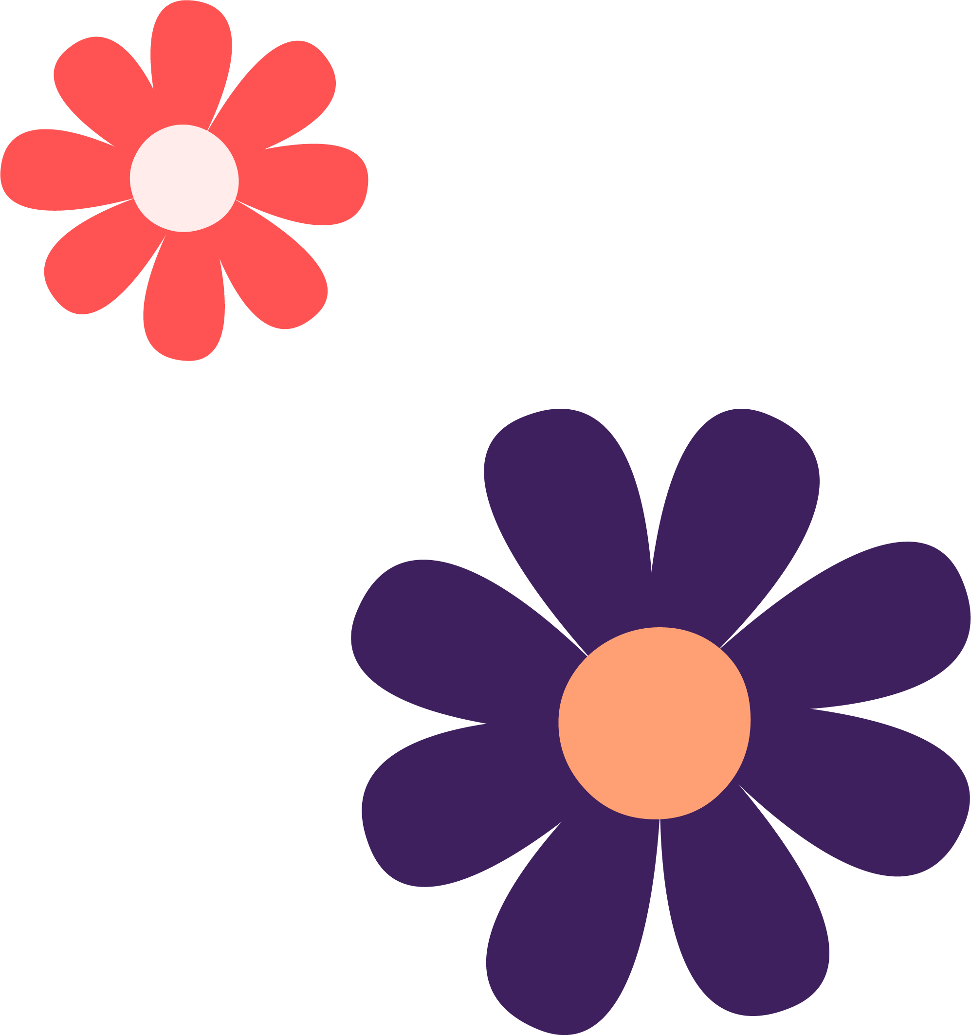 Preview for Stylized-floral-icons-cute-love-sticker-f2171