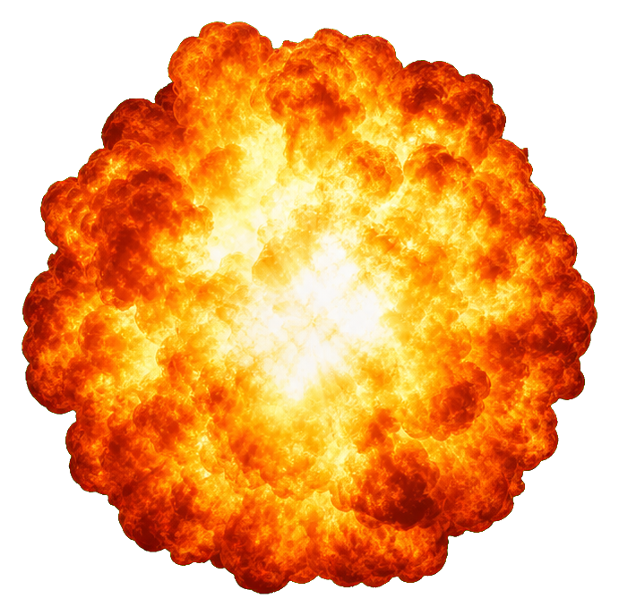 Preview for Realistic White Hot Core Explosion Sticker