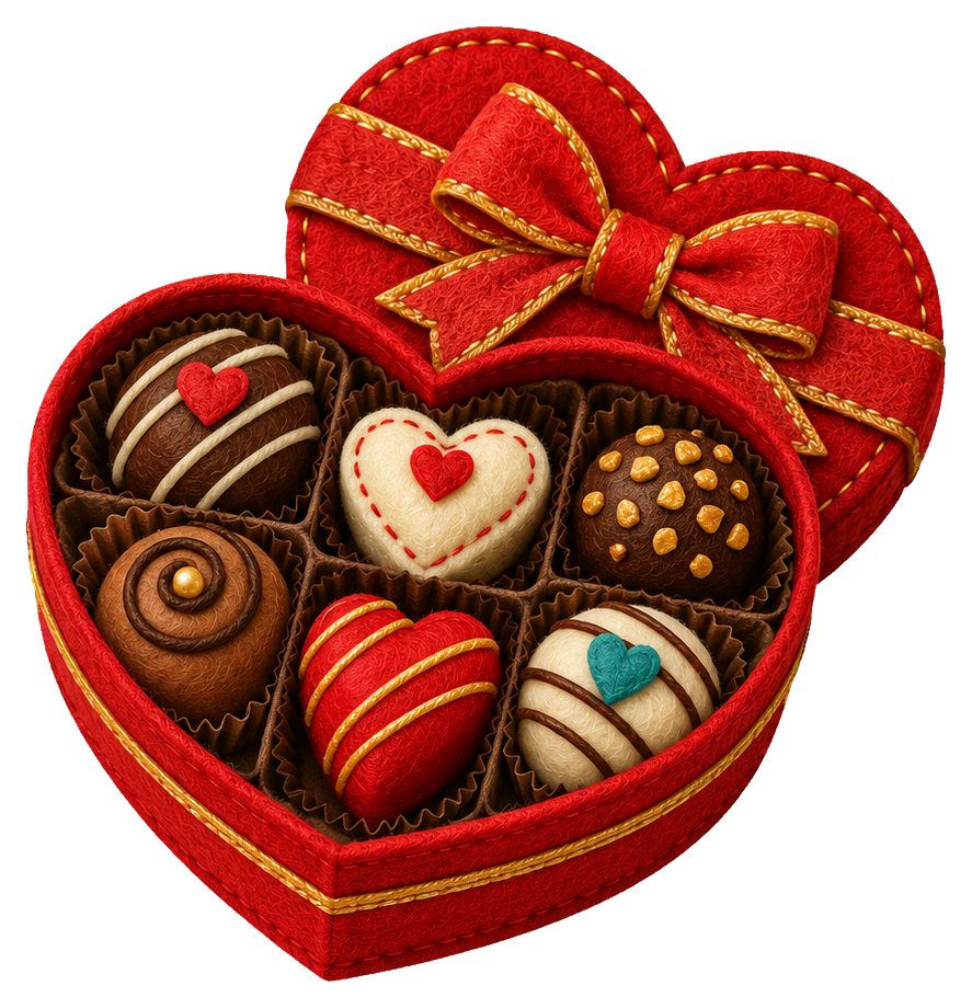 Preview for Valentine Keepsake Chocolate Box