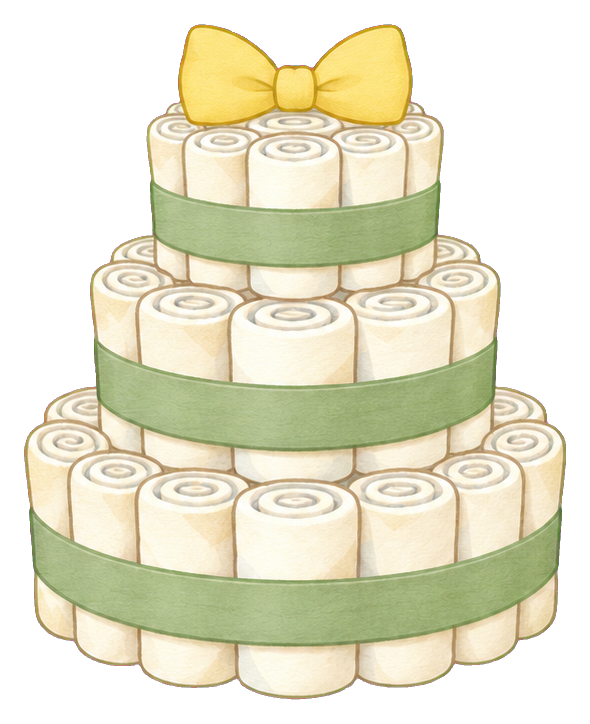 Preview for Baby Shower Diaper Cake
