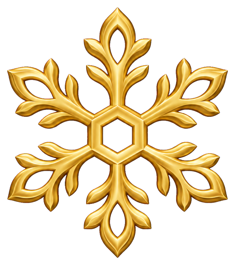 Preview for Golden Filigree Snowflake