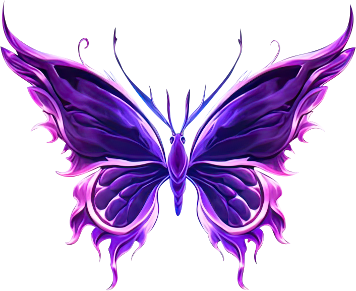 Preview for Purple-butterfly-illustration-art-logo-animal-sticker-98d0e