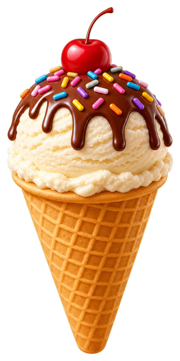 Preview for Ice Cream Cone Sticker