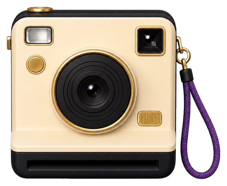 Preview for Instant Camera Sticker For Senior Year Designs