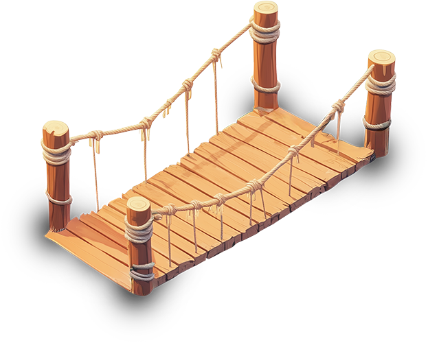 Preview for Wooden-bridge-isometric-illustration-sticker-92ef7
