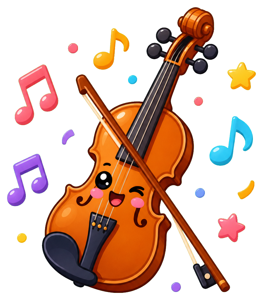 Preview for Violin Sticker Graphic