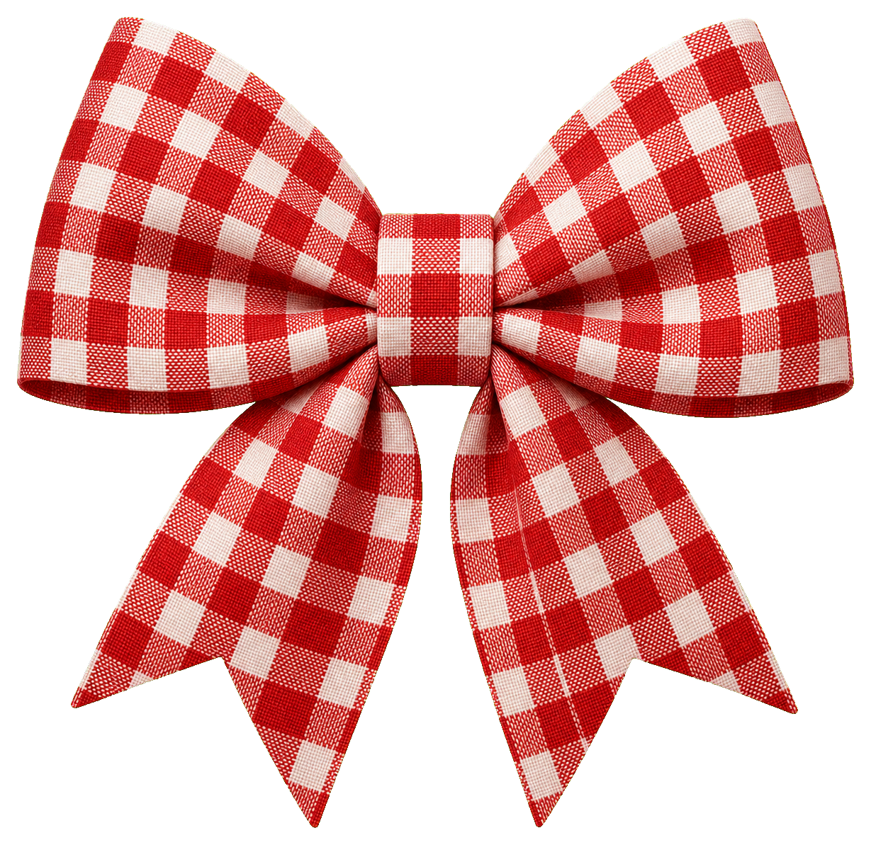 Preview for Red Checkered Bow Sticker