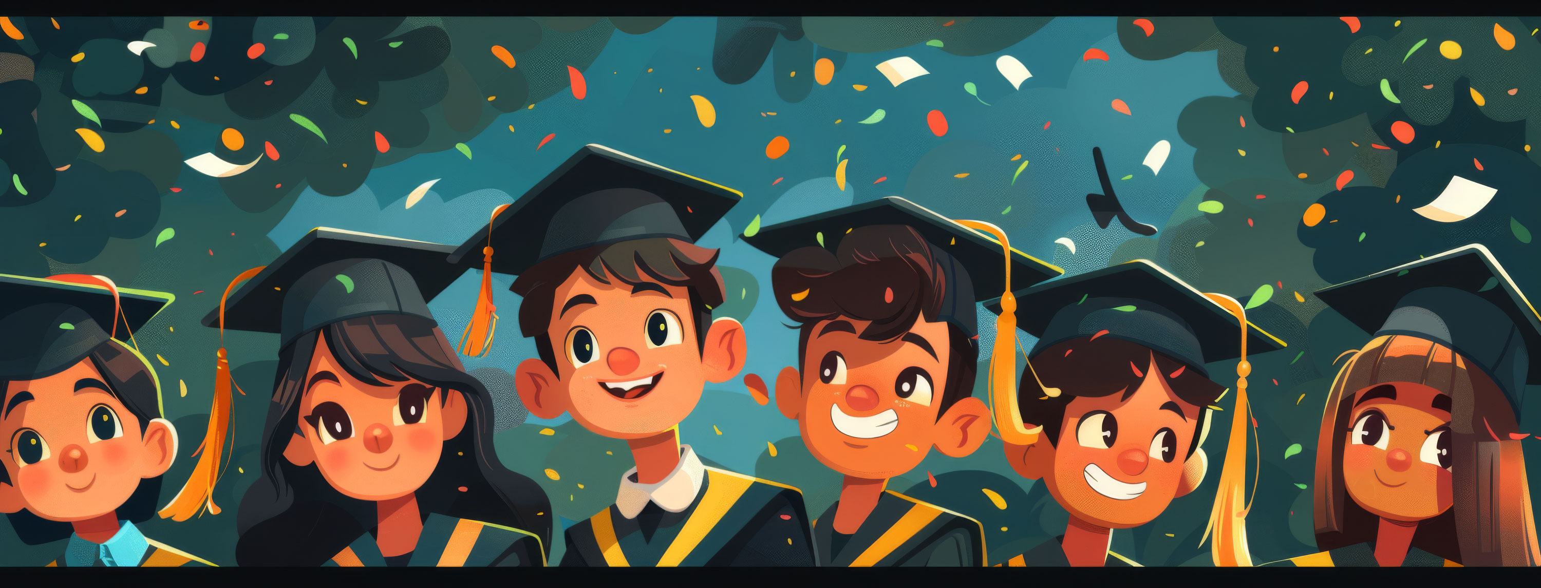 Preview for Graduation-day-celebration-graduation-cover-background-71585